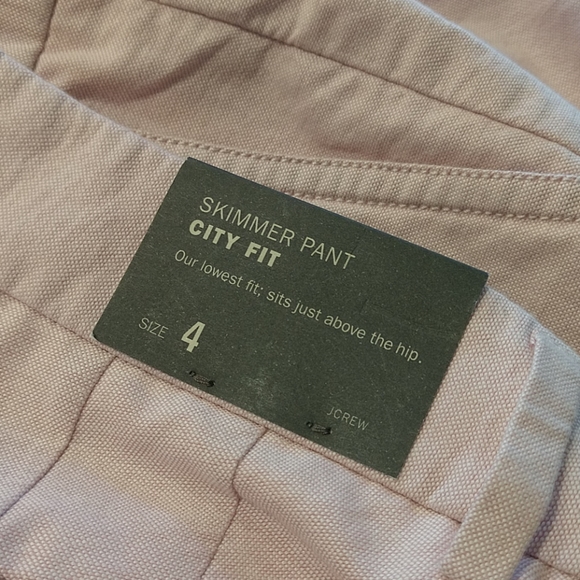 J Crew Lavender City Fit Skimmer Pant - Picture 4 of 4